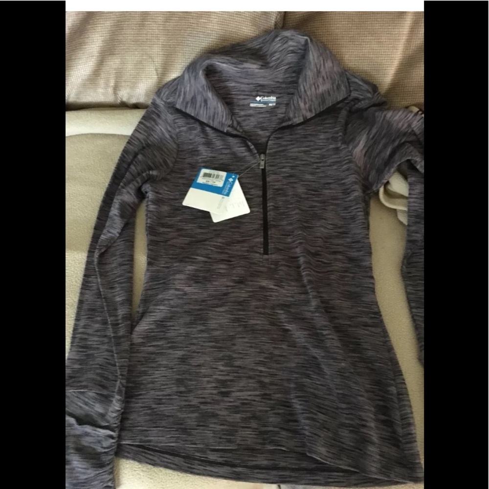 Columbia XS Gray track jacket
